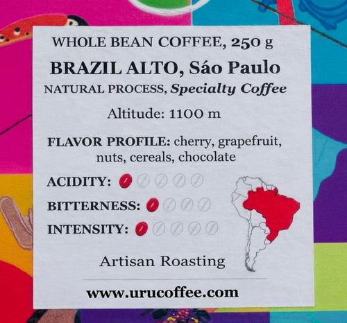 Coffee beans roasted 250 G Art Box design by artist Damien-Paul Gal